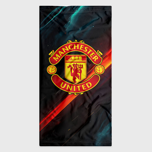 Бандана Манчестер Юнайтед абстракция / 3D-принт – фото 3