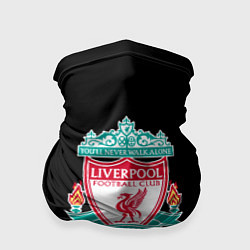 Бандана-труба Ливерпуль неон геометрия, цвет: 3D-принт