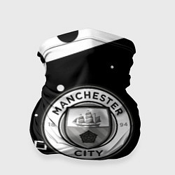 Бандана-труба Манчестер сити геометрия блэк, цвет: 3D-принт