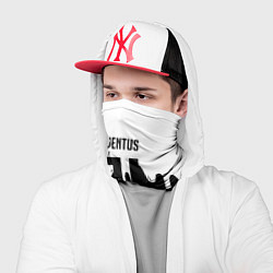 Бандана-труба Ювентус жидкие краски, цвет: 3D-принт — фото 2