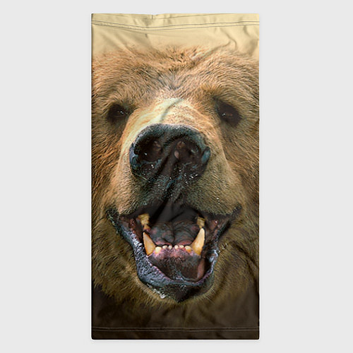 Бандана Взгляд медведя / 3D-принт – фото 3