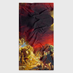 Бандана-труба Брюллов Последний день Помпеи, цвет: 3D-принт — фото 2