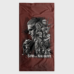 Бандана-труба Sons Of Anarchy, цвет: 3D-принт — фото 2