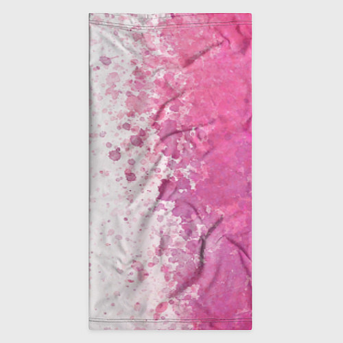 Бандана Белый и розовый / 3D-принт – фото 3