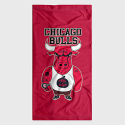 Бандана-труба Chicago bulls, цвет: 3D-принт — фото 2