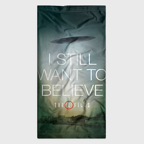 Бандана I still want to believe / 3D-принт – фото 3