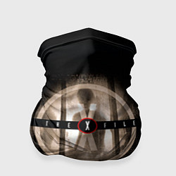 Бандана-труба The X-Files, цвет: 3D-принт