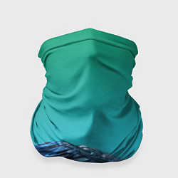Бандана-труба Зеленая вода, цвет: 3D-принт