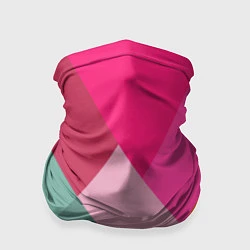 Бандана-труба Разноцветные полигоны, цвет: 3D-принт