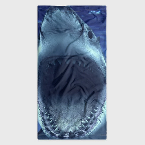 Бандана Белая акула / 3D-принт – фото 3