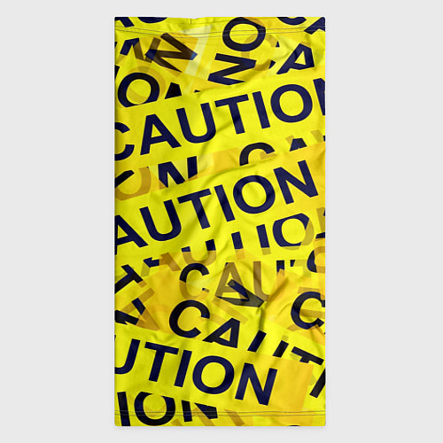 Бандана Caution / 3D-принт – фото 3