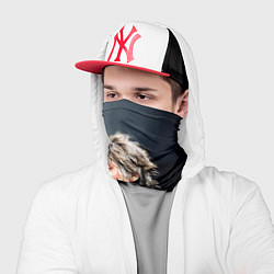 Бандана-труба Земфира поет, цвет: 3D-принт — фото 2