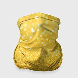 Бандана-труба Золото, цвет: 3D-принт