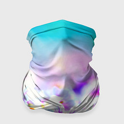 Бандана-труба Цветочное поле, цвет: 3D-принт
