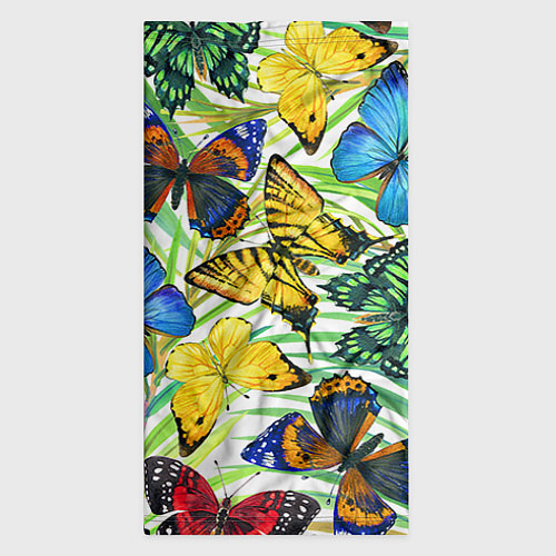 Бандана Тропические бабочки / 3D-принт – фото 3