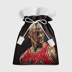 Мешок для подарков Michael Jordan, цвет: 3D-принт