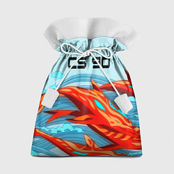 Мешок для подарков CS GO: AR Style, цвет: 3D-принт