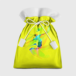 Мешок для подарков Волейбол, цвет: 3D-принт