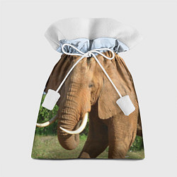Мешок для подарков Рыжий слон, цвет: 3D-принт
