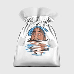Мешок для подарков Shakur Drowns, цвет: 3D-принт