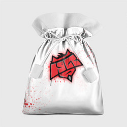 Мешок для подарков HellRaisers: White collection, цвет: 3D-принт