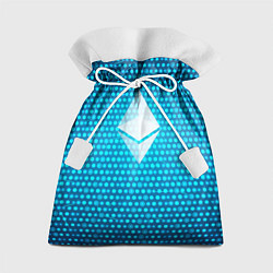 Мешок для подарков Blue Ethereum, цвет: 3D-принт