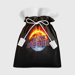 Мешок для подарков Black Sabbath земля в огне, цвет: 3D-принт