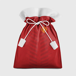 Мешок для подарков Manchester United: Red Lines, цвет: 3D-принт