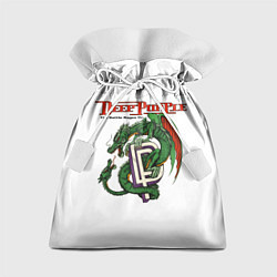 Мешок для подарков Deep Purple: Green Gragon, цвет: 3D-принт
