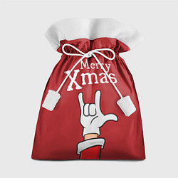 Мешок для подарков Merry Xmas - Santas hand, цвет: 3D-принт