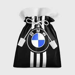 Мешок для подарков BMW: White Strips, цвет: 3D-принт