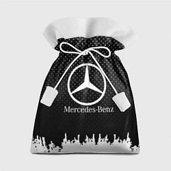 Мешок для подарков Mercedes-Benz: Black Side, цвет: 3D-принт