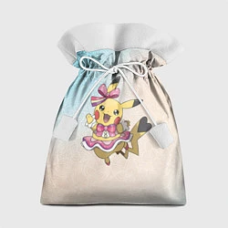 Мешок для подарков Пикачу-девочка, цвет: 3D-принт