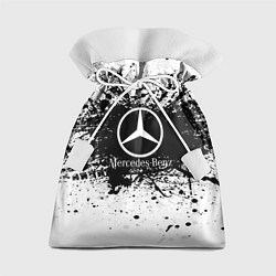 Мешок для подарков Mercedes-Benz: Black Spray, цвет: 3D-принт