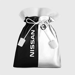 Мешок для подарков Nissan B&W, цвет: 3D-принт