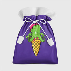 Мешок для подарков Мороженное Осьминог, цвет: 3D-принт