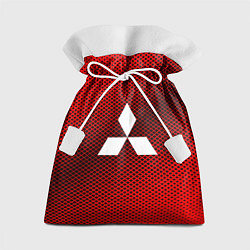 Мешок для подарков Mitsubishi: Red Carbon, цвет: 3D-принт