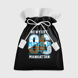 Мешок для подарков New York: Manhattan 86 цвета 3D-принт — фото 1