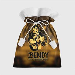 Мешок для подарков Bendy and the ink machine, цвет: 3D-принт