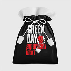 Мешок для подарков Green Day: American Idiot, цвет: 3D-принт