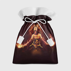 Мешок для подарков Lina: Hell Flame, цвет: 3D-принт
