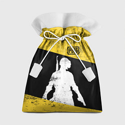 Мешок для подарков PUBG: Yellow Grunge, цвет: 3D-принт