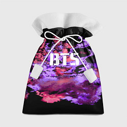 Мешок для подарков BTS: Black & Pink, цвет: 3D-принт