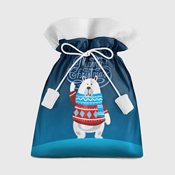 Мешок для подарков Merry Christmas, цвет: 3D-принт