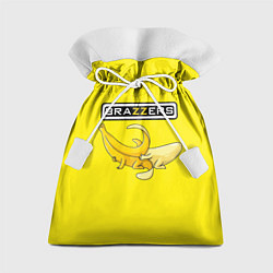 Мешок для подарков Brazzers: Yellow Banana, цвет: 3D-принт