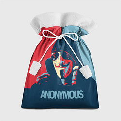 Подарочный мешок Anonymous поп арт мем