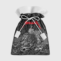 Подарочный мешок Metallica птица на черепах