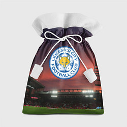 Мешок для подарков FC Leicester City, цвет: 3D-принт