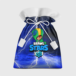 Мешок для подарков BRAWL STARS LEON STORM, цвет: 3D-принт