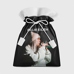 Мешок для подарков BILLIE EILISH, цвет: 3D-принт